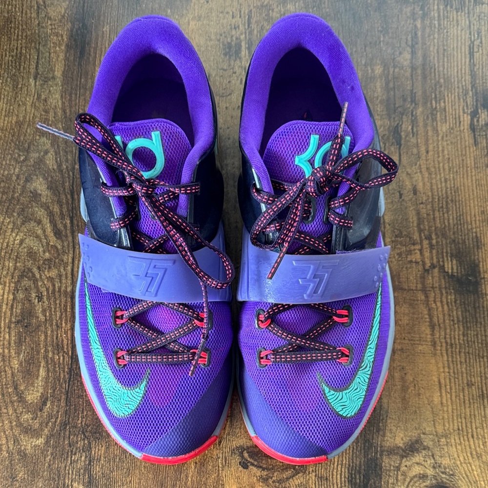 Purple KD Basketball Shoes Kevin Durant Size 6.5Y EUR 39